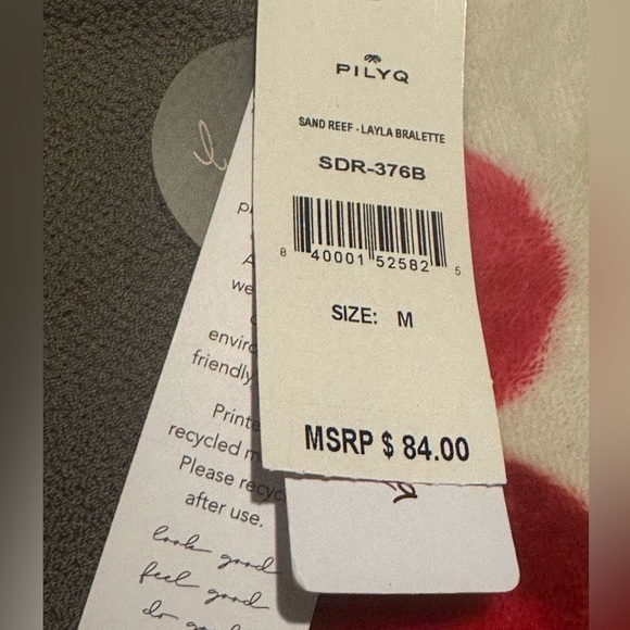 Pilyq Sand Reef Layla Bralette Bikini Top | NWT - Picture 10 of 10